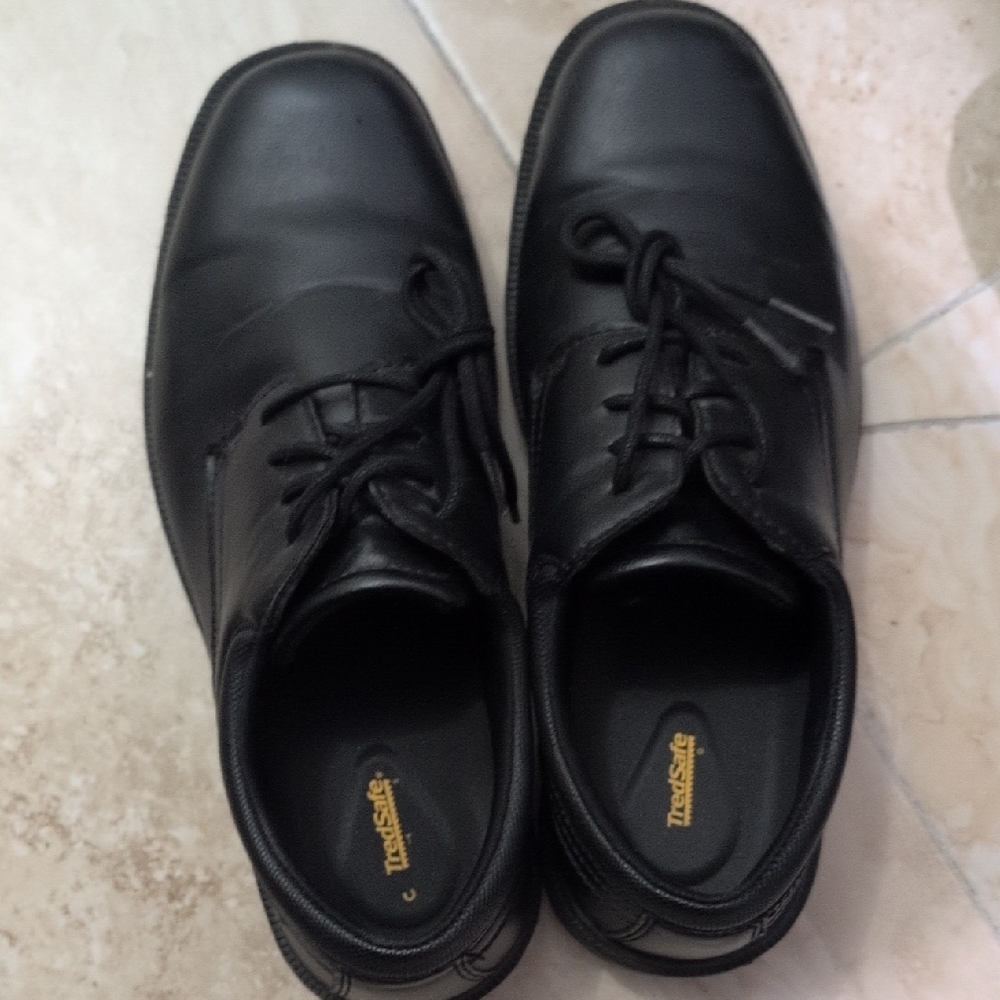 Classic Black Leather Oxfords for Men